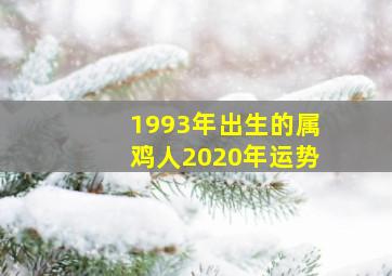 1993年出生的属鸡人2020年运势