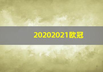 20202021欧冠