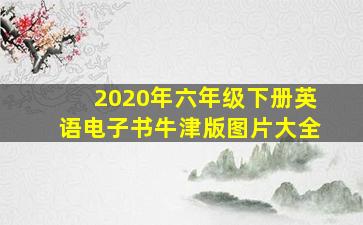 2020年六年级下册英语电子书牛津版图片大全