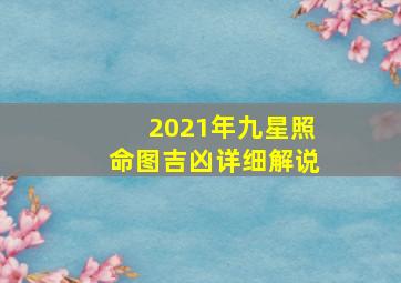 2021年九星照命图吉凶详细解说