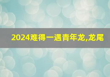 2024难得一遇青年龙,龙尾