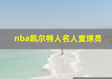 nba凯尔特人名人堂球员