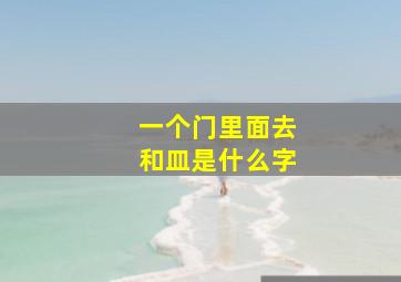 一个门里面去和皿是什么字