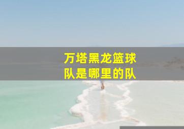 万塔黑龙篮球队是哪里的队