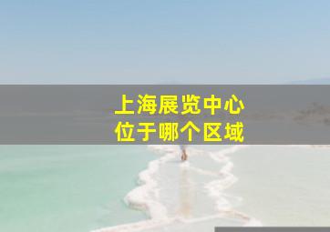 上海展览中心位于哪个区域