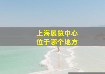 上海展览中心位于哪个地方