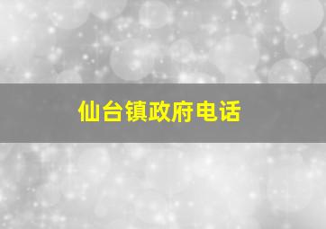 仙台镇政府电话