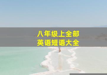 八年级上全部英语短语大全