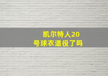 凯尔特人20号球衣退役了吗