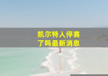 凯尔特人停赛了吗最新消息