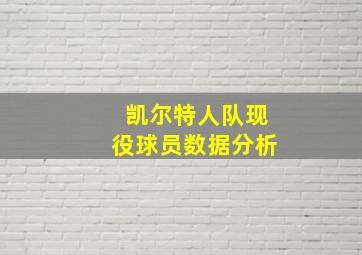 凯尔特人队现役球员数据分析