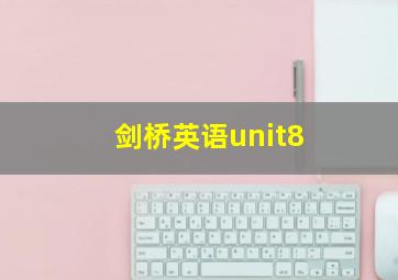 剑桥英语unit8