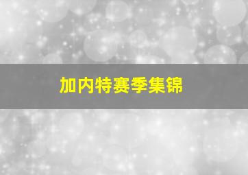 加内特赛季集锦