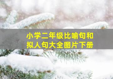 小学二年级比喻句和拟人句大全图片下册