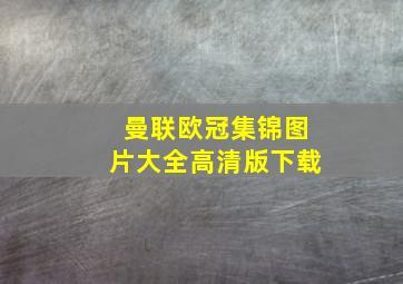 曼联欧冠集锦图片大全高清版下载