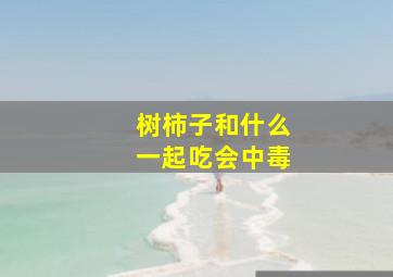 树柿子和什么一起吃会中毒