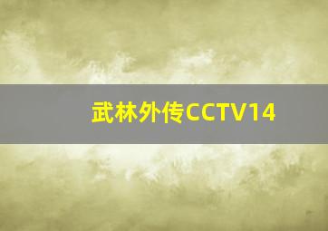 武林外传CCTV14