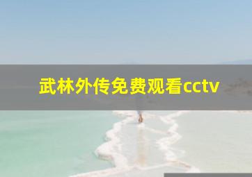 武林外传免费观看cctv