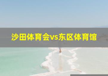 沙田体育会vs东区体育馆