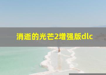 消逝的光芒2增强版dlc