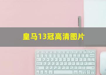 皇马13冠高清图片