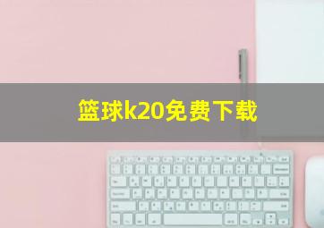 篮球k20免费下载