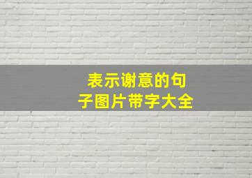 表示谢意的句子图片带字大全