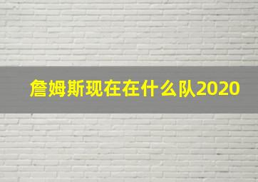 詹姆斯现在在什么队2020