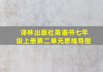 译林出版社英语书七年级上册第二单元思维导图