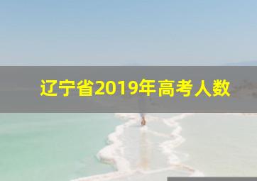 辽宁省2019年高考人数