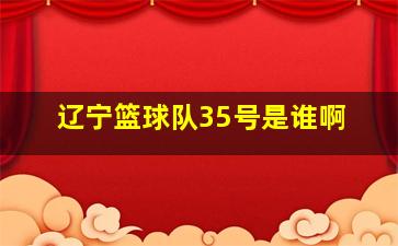 辽宁篮球队35号是谁啊