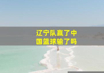 辽宁队赢了中国篮球输了吗