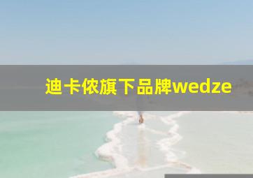 迪卡侬旗下品牌wedze