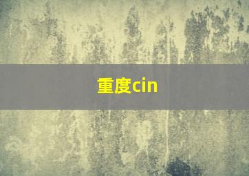 重度cin