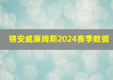 锡安威廉姆斯2024赛季数据