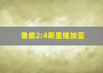 鲁能2:4斯里维加亚